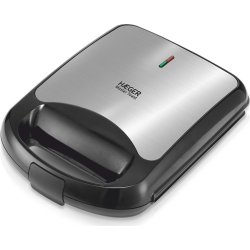 Haeger SM-15G.009A sandwichera 1500 W Negro, Acero | 5608475024962 | Hay 10 unidades en almacén