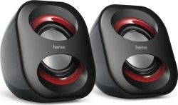 Hama Altavoces para Ordenador, con conexión USB A y jack 3,5mm, potentes y ligeros, color negro. Hama Altavoces para Ordenador, con conexión USB A y jack 3, | 4047443304247 | 4047443304247 | Hay 3 unidades en almacén