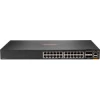 Hewlett Packard Enterprise Aruba 6200F 4SFP+ Gestionado L3 Gigabit Ethernet 10G (10/100/1000) 1U Negro | (1)