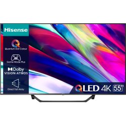 Hisense 55A7KQ 55`` QLED Ultra HD 4K HDR10+ Smart TV | 6942147492703 | Hay 3 unidades en almacén