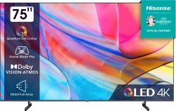 Hisense 75A79KQ Televisor 190,5 cm (75``) 4K Ultra HD Smart  | 6942147496244 | Hay 101 unidades en almacén