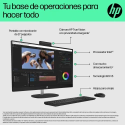 HP 27 inch All-in-One 27-cr0075ns PC Intel® Core? i5 i5-133 | B96B7EA | 0198990669748 | Hay 2 unidades en almacén
