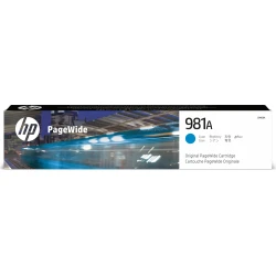 HP 981A cartucho Original Rendimiento estándar Cian HP 981A cartucho Original Rendimiento estándar Cian | J3M68A | 0888793202067 | Hay 2 unidades en almacén