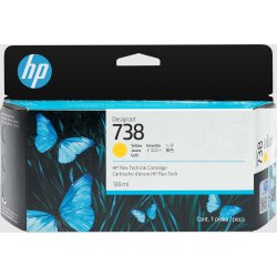 HP Cartucho de tinta amarilla DesignJet 738 de 130 ml HP Cartucho de tinta amarilla DesignJet 738 de 130 ml | 498N7A | 0196068358884 | Hay 15 unidades en almacén
