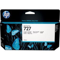 HP Cartucho de tinta DesignJet 727 negro fotográfico de 130 ml HP Cartucho de tinta DesignJet 727 negro fotográfico de 130 | B3P23A. | 0887111963789 | Hay 11 unidades en almacén