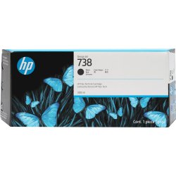 HP Cartucho de tinta negra DesignJet 738 de 300 ml HP Cartucho de tinta negra DesignJet 738 de 300 ml | 498N8A | 0196068358891 | Hay 2 unidades en almacén