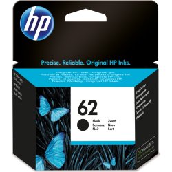 HP Cartucho de tinta original 62 negro HP Cartucho de tinta original 62 negro | C2P04AE#UUS. | 0888793376713 | Hay 59 unidades en almacén
