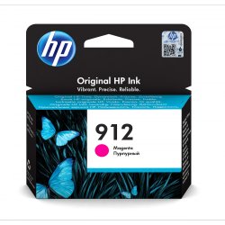 HP Cartucho de tinta Original 912 magenta HP Cartucho de tinta Original 912 magenta | 3YL78AE. | 0192545866743 | Hay 132 unidades en almacén