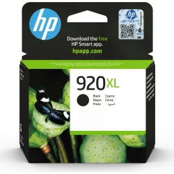 HP Cartucho de tinta original 920XL de alta capacidad negro | CD975AE. | 0884420649496 | Hay 1 unidades en almacén