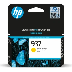 HP Cartucho de Tinta Original 937 amarillo | 4S6W4N | 0196786147586 | Hay 8 unidades en almacén