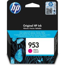 HP Cartucho de tinta Original 953 magenta HP Cartucho de tinta Original 953 magenta | F6U13AE#BGX | 0725184104008 | Hay 9 unidades en almacén