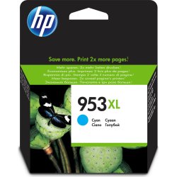 HP Cartucho de tinta Original 953XL de alto rendimiento cian HP Cartucho de tinta Original 953XL de alto rendimiento cian | F6U16AE#BGX. | 0725184104091 | Hay 11 unidades en almacén