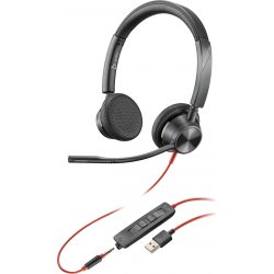 Hp Poly Blackwire 3325 Usb-a + 3.5mm Stereo Headset | 76J20AA | 0197029480415