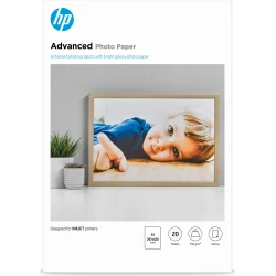 HP Q8697A papel fotográfico A3 De alto brillo | 0882780349650 | Hay 9 unidades en almacén