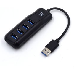 Hub ewent 4 puertos usb 3.1 tipo-a 5000 Mbit/s negro EW1138 Hub ewent 4 puertos usb 3.1 tipo-a 5000 Mbit/s negro EW1138 | 8054392619014 | Hay 4 unidades en almacén