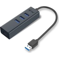 Hub i-tec Metal USB 3.0 HUB 3 Port + Gigabit Ethernet Adapter U3METALG3HUB Hub i-tec Metal USB 3.0 HUB 3 Port + Gigabit Ethernet Adapte | U3METALG3HUB | 8595611701856 | Hay 18 unidades en almacén