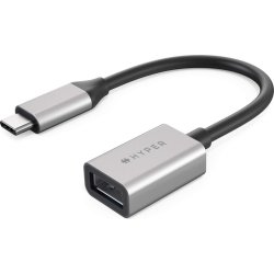 HYPER HD425D-GL cable USB 0,0176 m USB 3.2 Gen 2 (3.1 Gen 2) USB C USB A Negro,  | 6941921146214 [1 de 2]