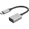 HYPER HD425D-GL cable USB 0,0176 m USB 3.2 Gen 2 (3.1 Gen 2) USB C USB A Negro, Plata | (1)