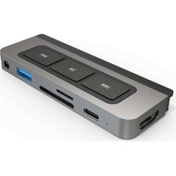 HYPER HD449 hub de interfaz 625 Mbit/s Gris | Hay 3 unidades en almacén
