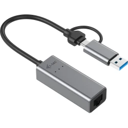 i-tec Metal Ethernet Adapter USB Tipo C 2.5Gbps Gris | C31METAL25LAN | 8595611703898 | Hay 11 unidades en almacén