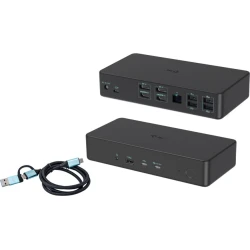 i-tec USB 3.0 / USB-C / Thunderbolt 3 Professional Dual 4K Display Docking Stati | CADUAL4KDOCKPD2 | 8595611706394 [1 de 9]