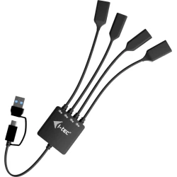 i-tec USB-C/USB-A Cable HUB 4 port (2x USB-C, 2x USB-A) | CACBLHUB2A2C | 8595611707391 | Hay 8 unidades en almacén