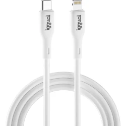iggual IGG317761 cable de conector Lightning 1 m Blanco | 8435364317761 | Hay 50 unidades en almacén