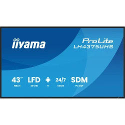 iiyama LH4375UHS-B2AG pantalla de señalización Pantalla pl | 4948570125234 | Hay 6 unidades en almacén