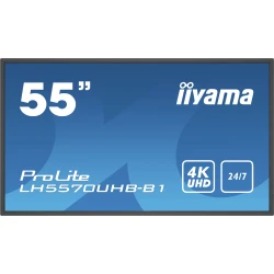 iiyama LH5570UHB-B1 pantalla de señalización Pantalla plan | 4948570118540 | Hay 2 unidades en almacén