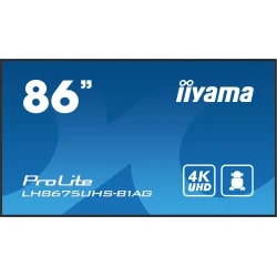 iiyama LH8675UHS-B1AG pantalla de señalización Pantalla pl | 4948570123490 | 4948570123490 | Hay 3 unidades en almacén