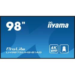 iiyama PROLITE Pizarra de caballete digital 2,49 m (98``) LE | LH9875UHS-B1AG | 4948570123438 | Hay 1 unidades en almacén