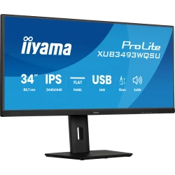 iiyama ProLite XUB3493WQSU-B6 pantalla para PC 86,4 cm (34`` | 4948570125609 | Hay 8 unidades en almacén