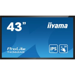 iiyama T4362AS-B1 pantalla de señalización Panel plano interactivo 108 cm (42. | 4948570120468 [1 de 15]