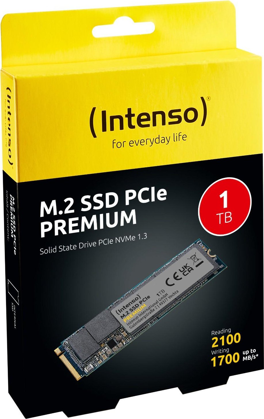 Drive SSD Intenso > 1.0TB Premium M.2 Pcie 1000 GB PCI Express 3.0