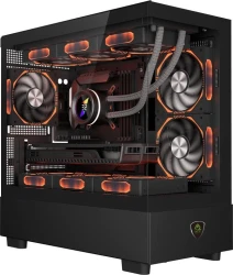 Keep Out XC-301 GLASS Caja de PC Micro ATX | XC-301GLASS | 8435099533405 | Hay 1 unidades en almacén