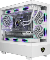 Keep Out XC-301W GLASS Caja de PC Micro ATX | XC-301WGLASS | 8435099533580 | Hay 4 unidades en almacén