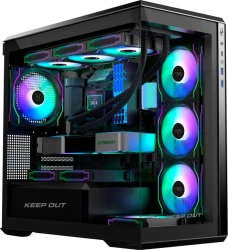 Keep Out XC-905 PRO+ Caja de PC Micro ATX | 8435099533443 | Hay 3 unidades en almacén