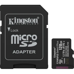 Kingston Technology 128GB microSDXC Canvas Select Plus Gen3  | SDCS3/128GB | 0740617348453 | Hay 50 unidades en almacén