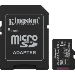 Kingston Technology 1TB microSDXC Canvas Select Plus Gen3 15 | SDCS3/1TB | 0740617348606 | Hay 3 unidades en almacén