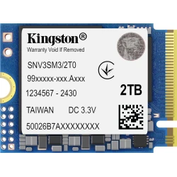 Kingston Technology 2000G NV3 M.2 2230 NVMe SSD Kingston Technology 2000G NV3 M.2 2230 NVMe SSD | SNV3SM3/2T0 | 0740617349979 | Hay 3 unidades en almacén