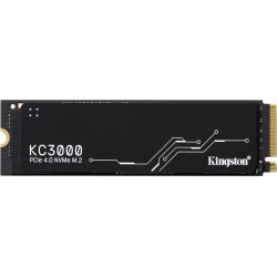 Kingston Technology Kc3000 M.2 4096 Gb Pci Express 4.0 3d Tlc Nvm | SKC3000D/4096G | 0740617324297