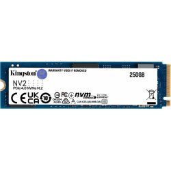 Kingston Technology NV2 M.2 250 GB PCI Express 4.0 NVMe | SNV2S/250G | 0740617329889 | Hay 50 unidades en almacén