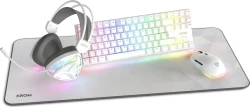 Krom NXKROMKLASS teclado Ratón incluido Juego USB QWERTY Inglés Blanco Krom NXKROMKLASS teclado Ratón incluido Juego USB QWERTY In | 8436587975752 | Hay 33 unidades en almacén