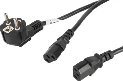 Lanberg CA-C13C-13CC-0018-BK cable de alimentación Negro 2 m C13 acoplador CEE7/7 Lanberg CA-C13C-13CC-0018-BK cable de alimentación Negro 2 | 5901969409789 | Hay 1 unidades en almacén