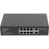 Lanberg RSFE-8P-2GE-120 switch No administrado Gigabit Ethernet (10/100/1000) Energͭa sobre Ethernet (PoE) 1U Negro | (1)