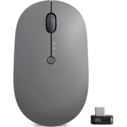 Lenovo Go Multi-Device ratón Ambidextro RF Wireless + Bluetooth Í?ptico 2400 D | 4Y51C21217 | 0195477685727 [1 de 6]