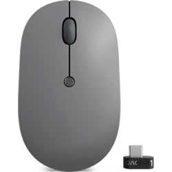 Lenovo Go USB-C Wireless Mouse ratón Ambidextro RF inalámbrico Í?ptico 2400 D | GY51C21210 | 0195477960664 [1 de 6]