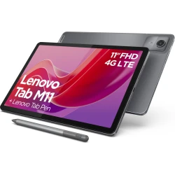 Lenovo Tab M11 4G LTE 11`` 4/128GB Gris + Pen Stylus | ZADB0034SE | 197532685277 [1 de 8]