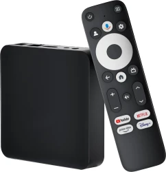Leotec LETVBOXGC06 convertidor de Smart TV Negro 4K Ultra HD | Hay 15 unidades en almacén
