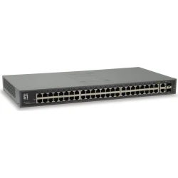 LevelOne FGU-5021 switch Fast Ethernet (10/100) Gris | 4015867198407 [1 de 3]